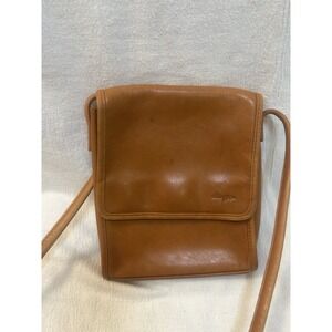 Ellington Leather Crossbody Bag Brown, 8x6x1 1/2